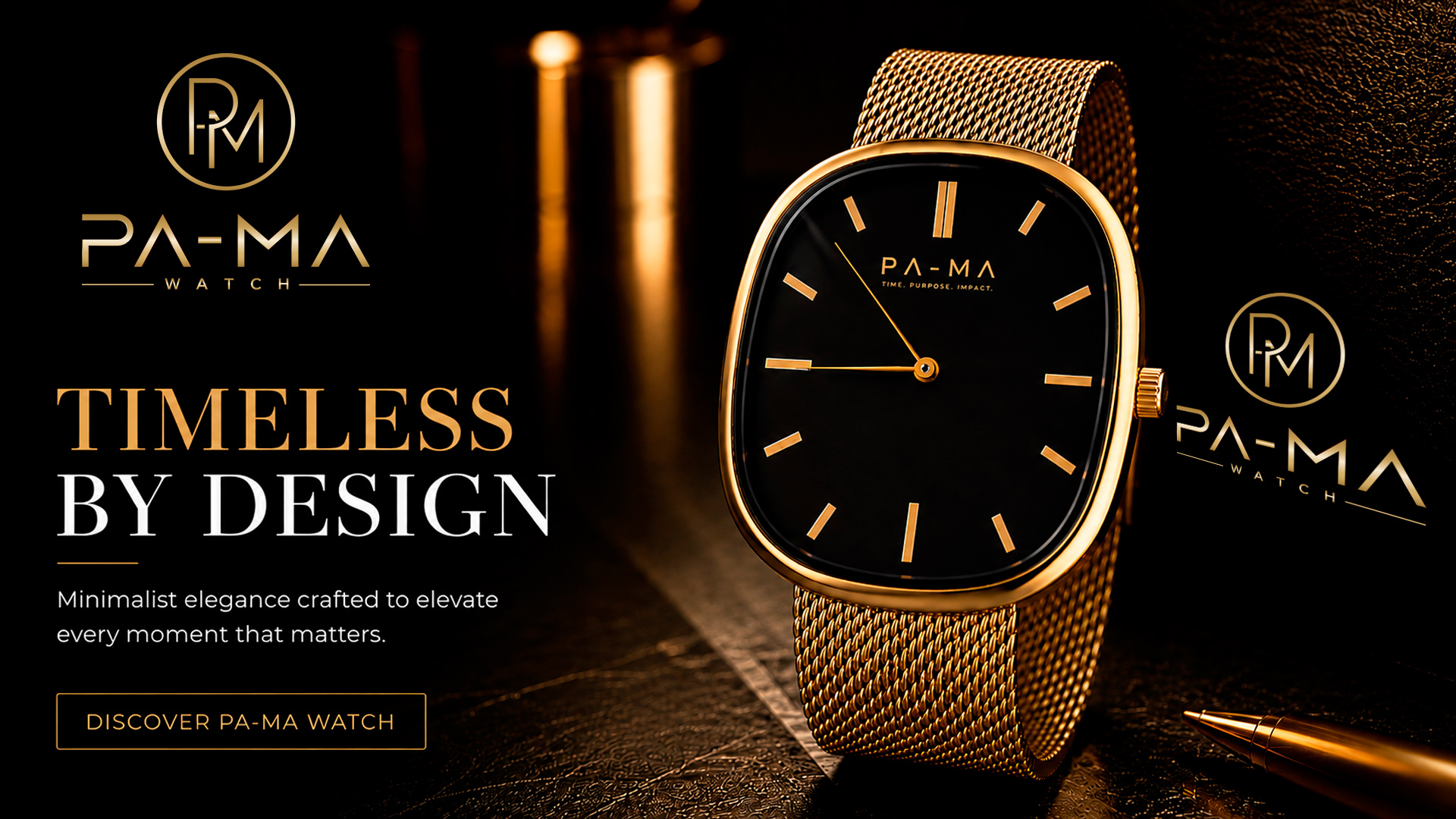 PA-MA WATCH Timeless by Design